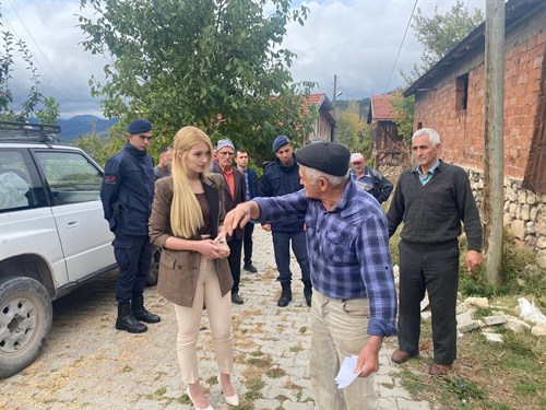 Kaymakamımız Tuğçe ORHAN Dereboy Köyünü Ziyaret Etti